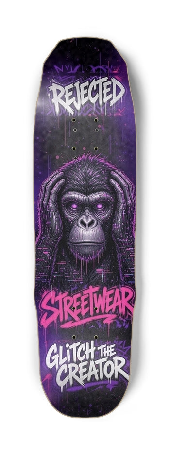 Hear no evil skateboard deck